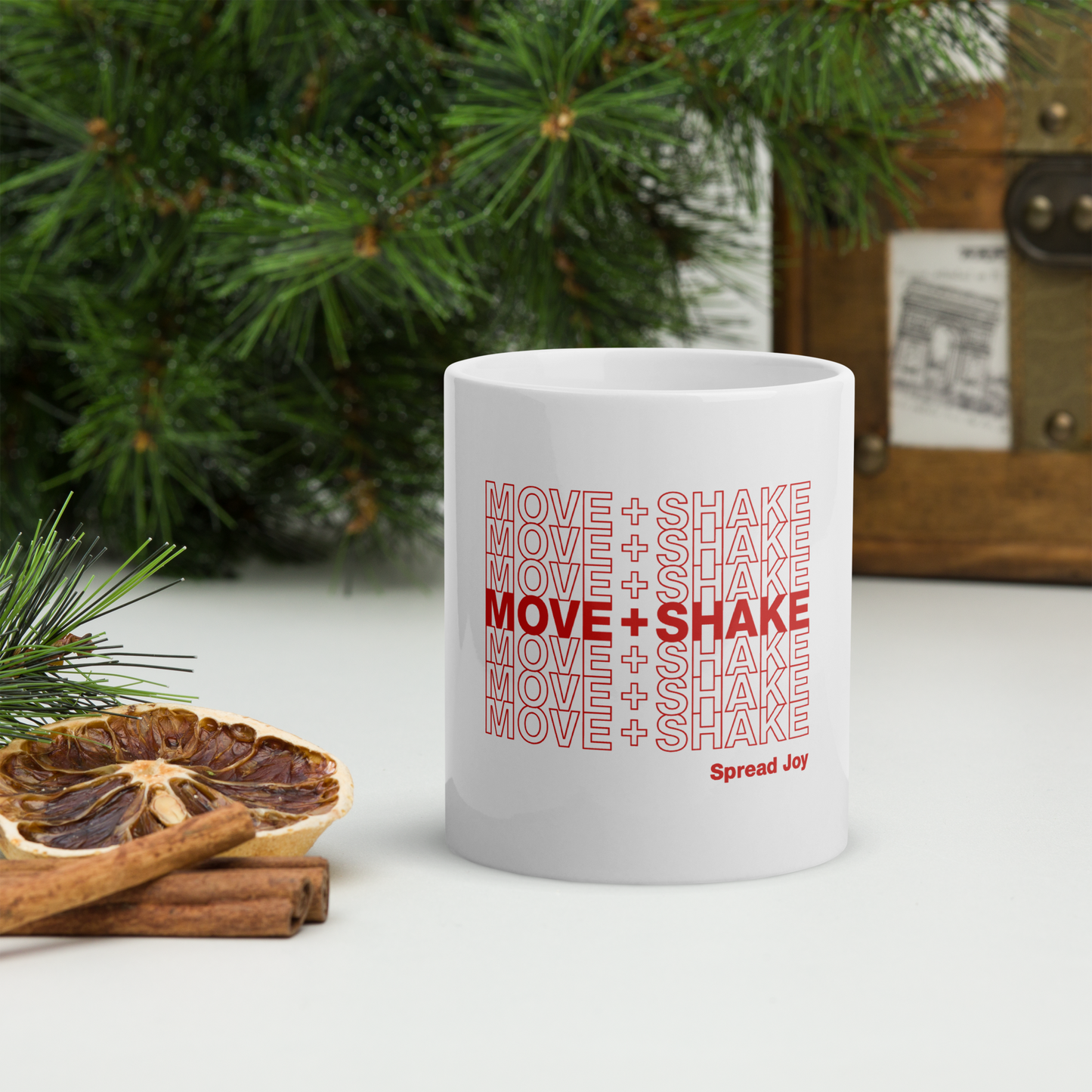 "Move + Shake" Mug