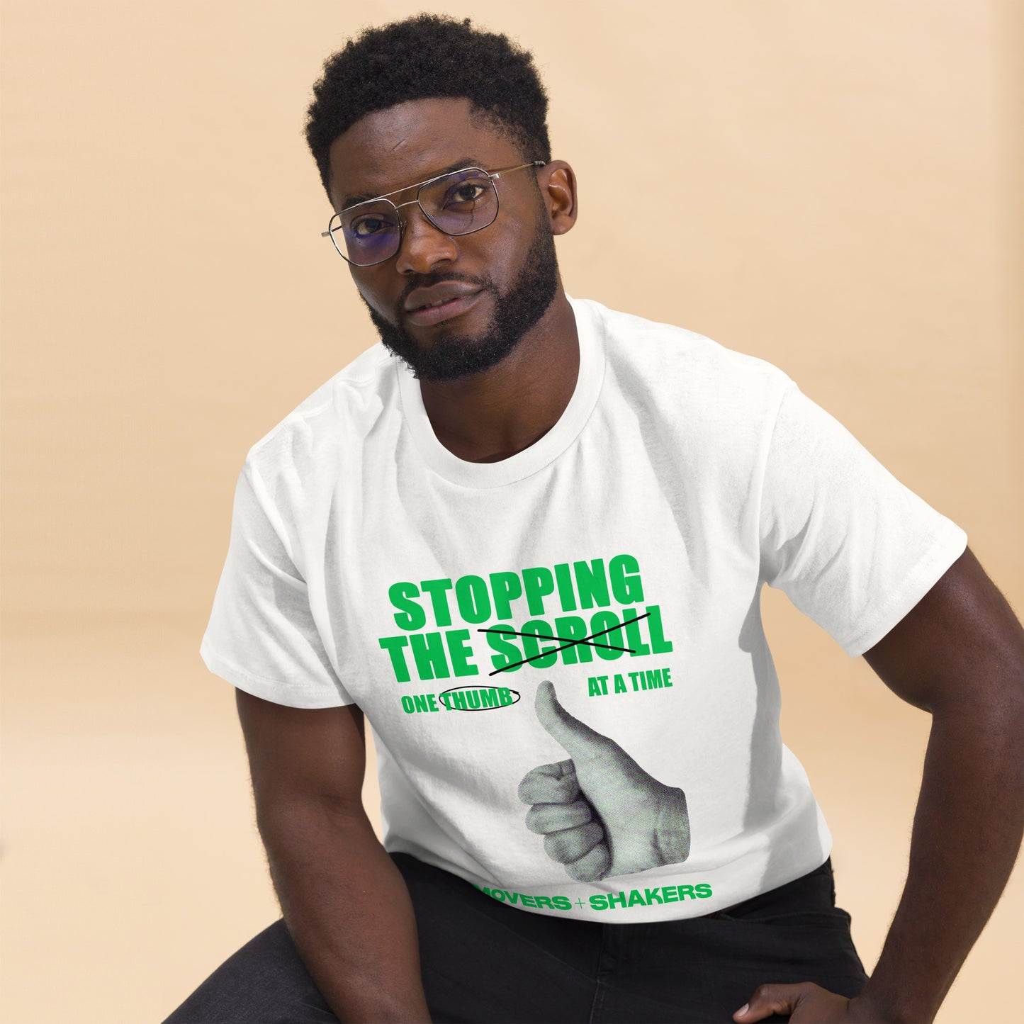 "Stopping The Scroll" Unisex Tee