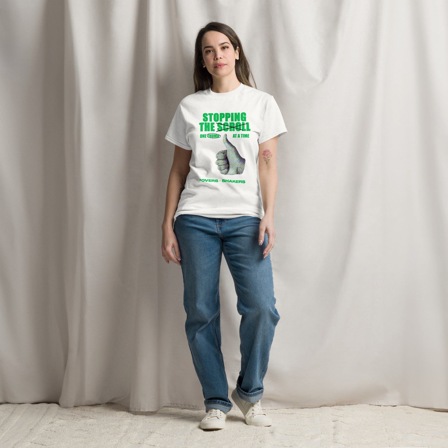 "Stopping The Scroll" Unisex Tee